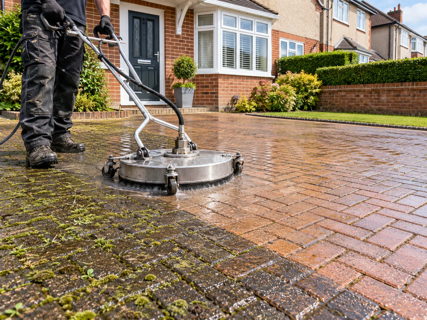 Exterior property cleaning